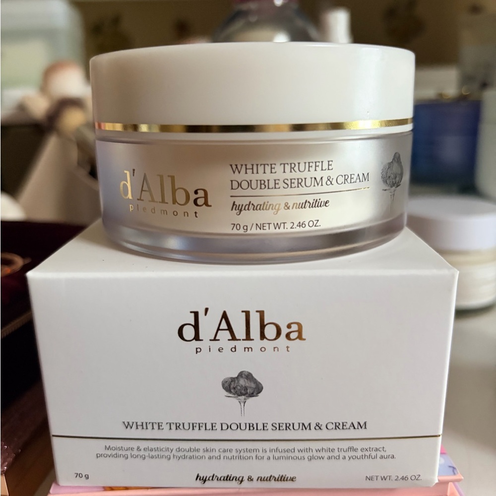 d'Alba White Truffle Double Serum & Cream - Hydrating Cream (White)